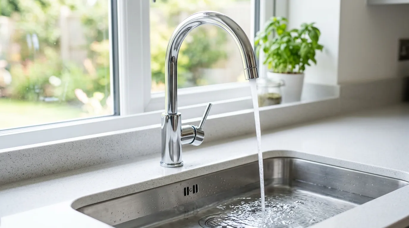Local Plumbing Master Pros same day plumber fixing a faucet in Freemansburg, PA